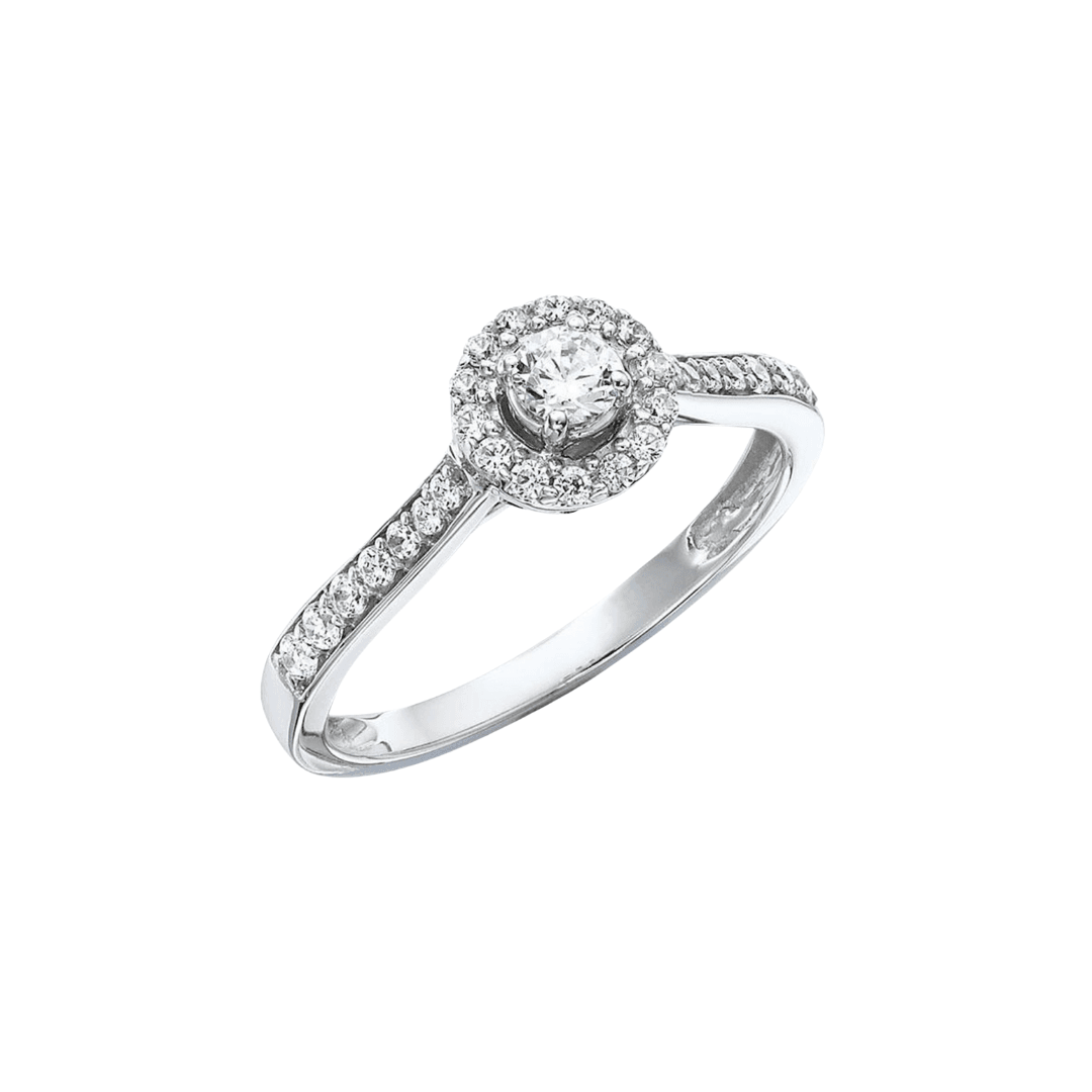 Platinum Princess Cut High Set Engagement Ring - PRS0057 - Steven Stone